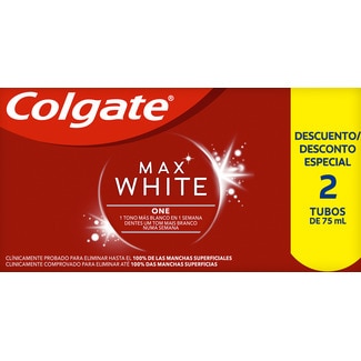 Pasta de Dentes Max White Pack 2 embalagem 150 ml - Colgate