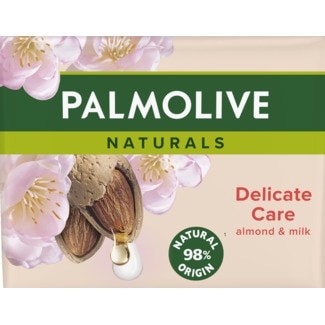 SABONETE DELICATE CARE COM LEITE DE AMENDOAS 90 - Palmolive Naturals