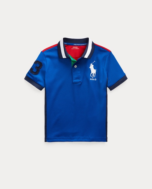 Imagen 0 de Polo de niño azulón caballo grande