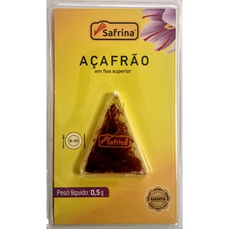 Açafrão embalagem 0,5 g - Safrina