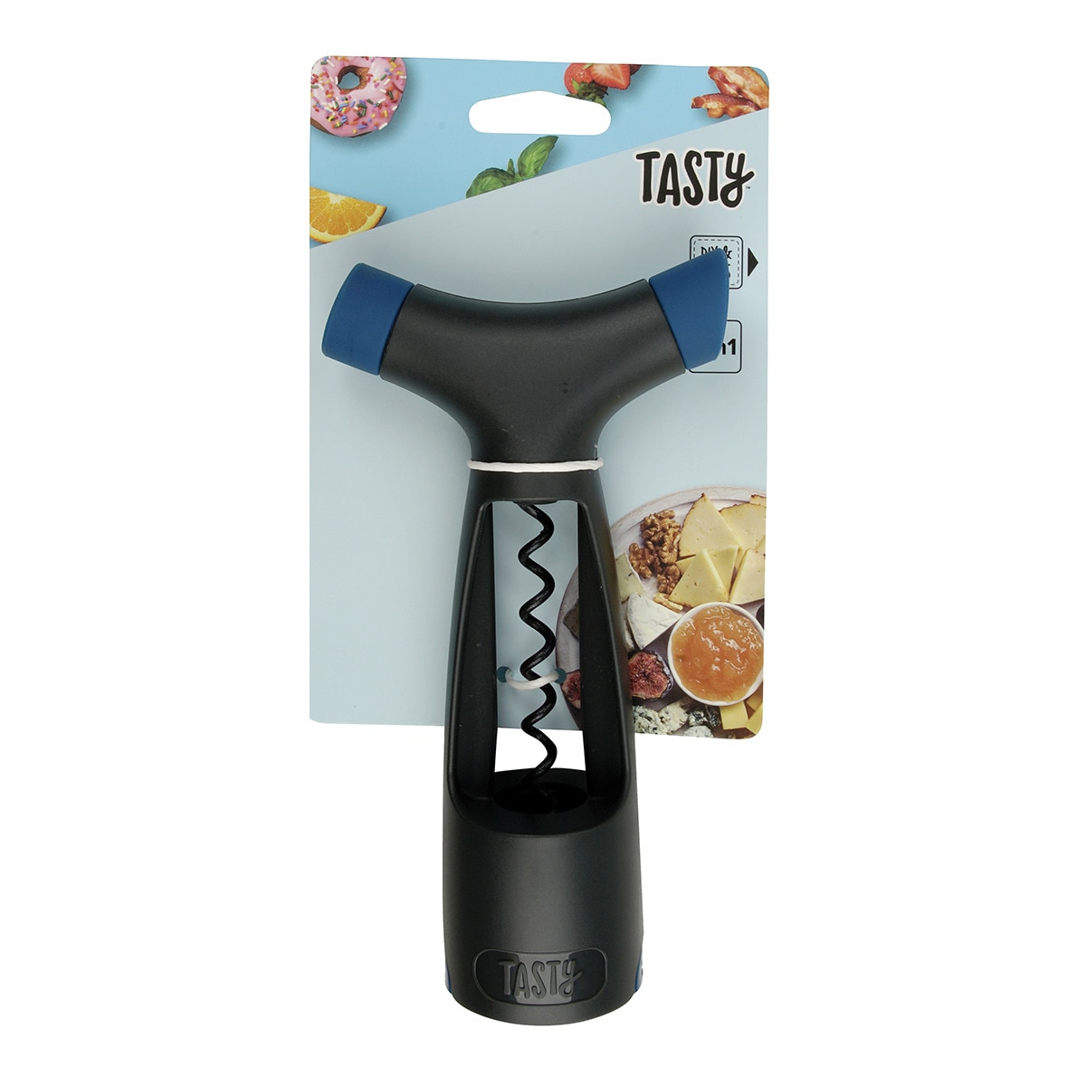 Sacacorchos multifuncional Tasty Gris-13