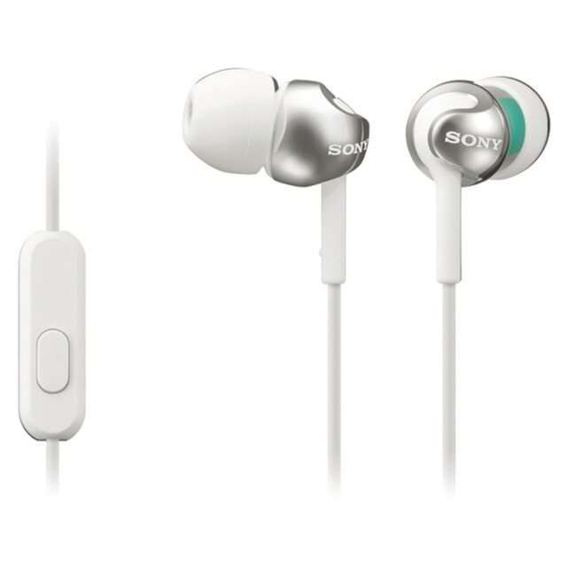 Imagem 0 de Auriculares de Botão Sony MDR-EX110APW - Branco