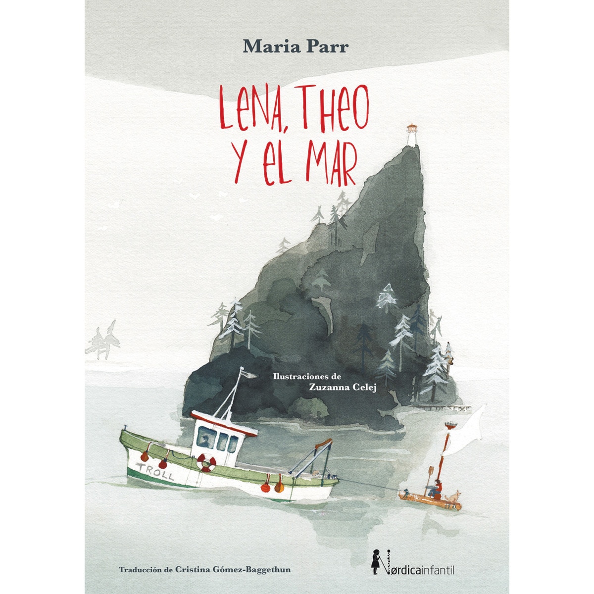 Lena, Theo y el Mar (Capa mole com abas) 1