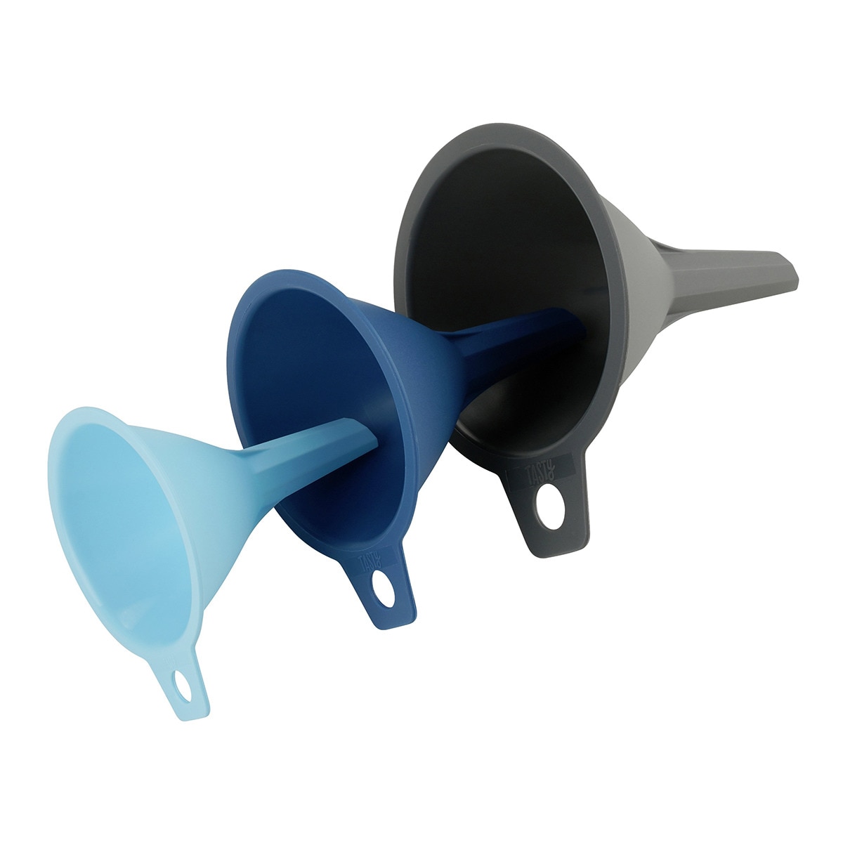 Set de 3 embudos Tasty Gris-5