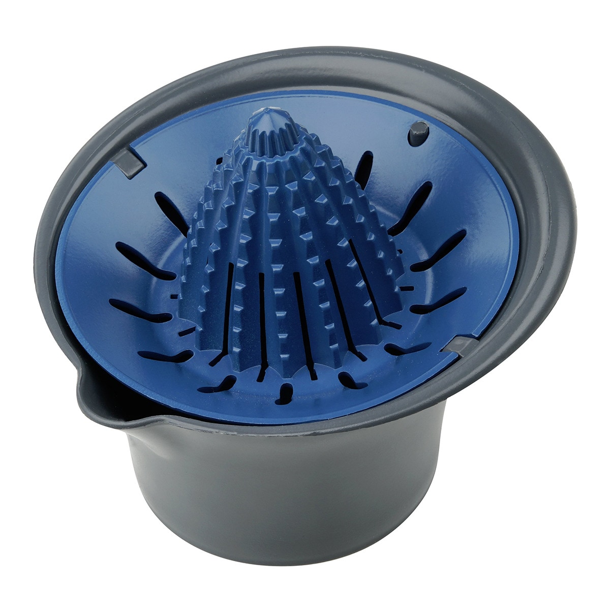 Exprimidor con contenedor Tasty Gris-1