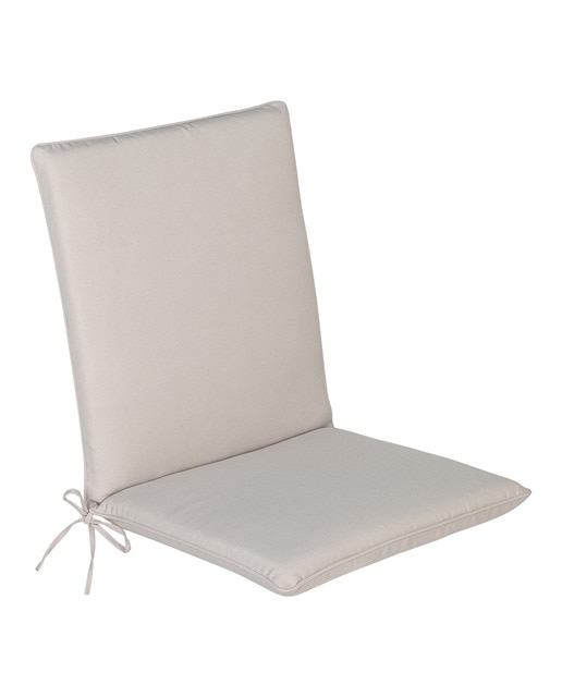 Imagen 0 de Cojín de asiento con respaldo bajo Basic El Corte Inglés Topo