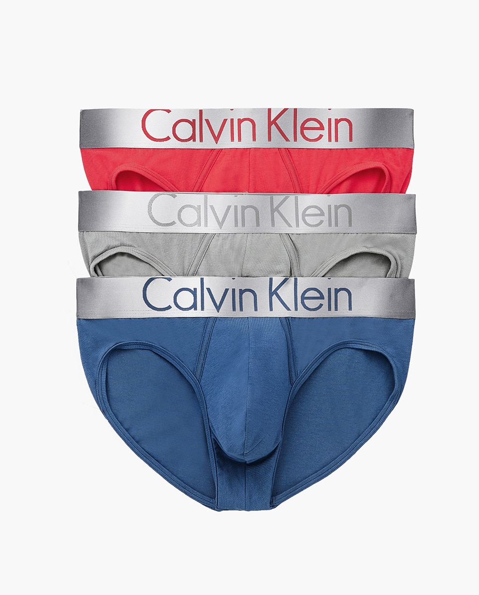 Pack de tres slips de hombre varios colores · Calvin Klein · El Corte
