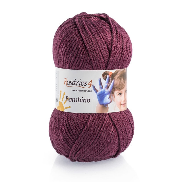 Imagem 0 de Novelo de 100 g Bambino cor 24