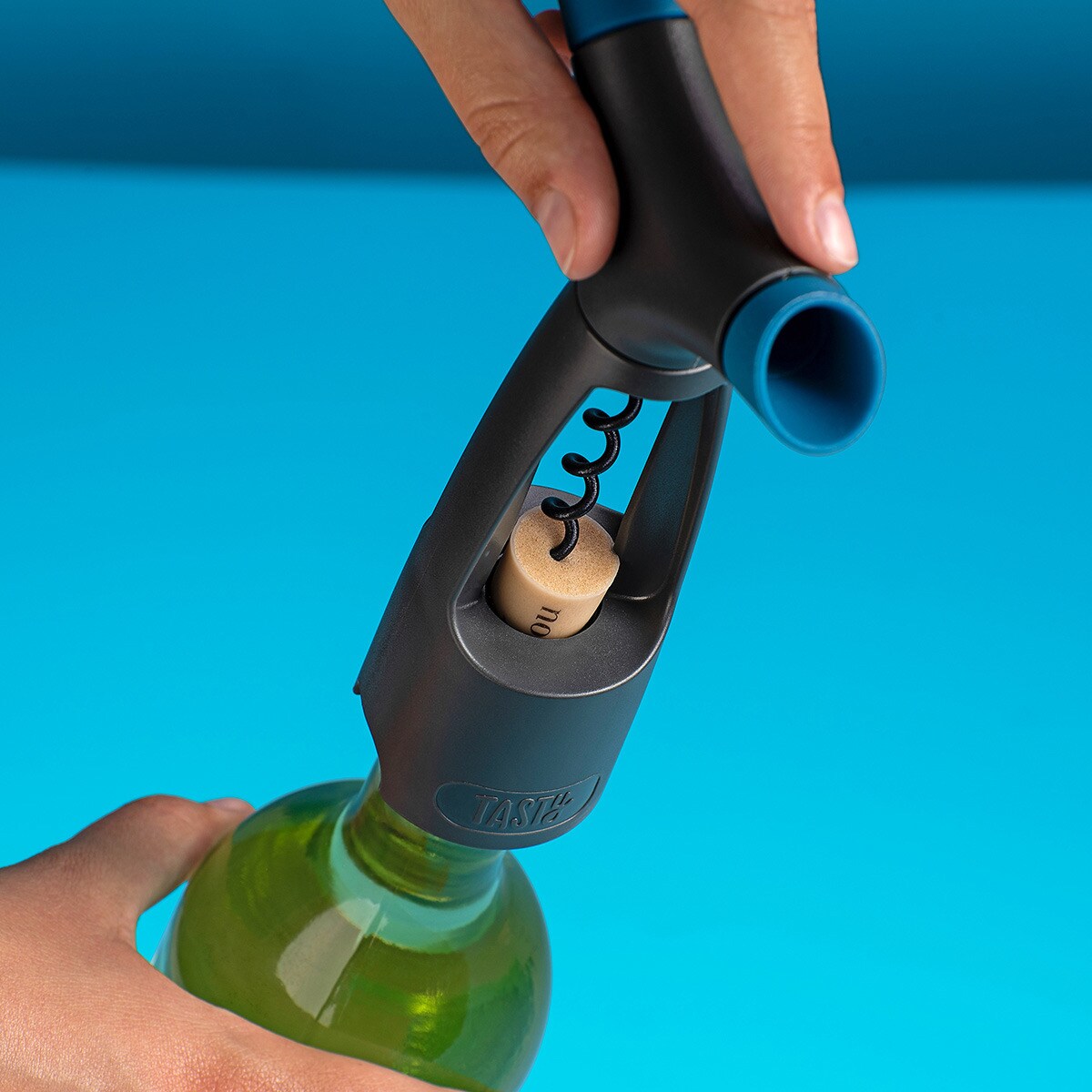 Saca-Rolhas Multifunções Cinzento-10