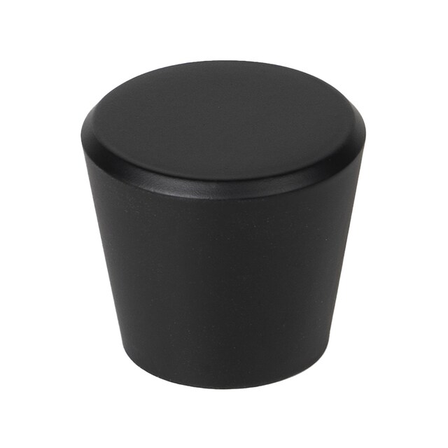 Imagen 0 de Pomo Zamak Pintado en  Negro Mate