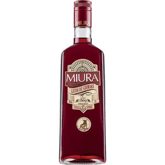 licor de guindas silvestres botella 70 cl - Miura