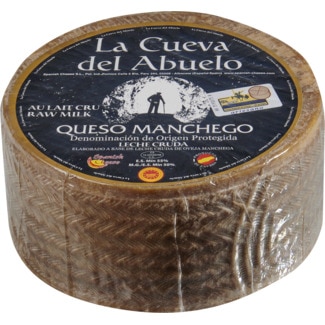 Queijo Manchego DOP 18 Meses Cru kg - La Cueva Del Abuelo