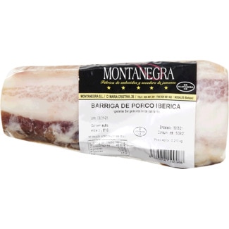 Panceta Ibérica unidade 250 g - Montanegra