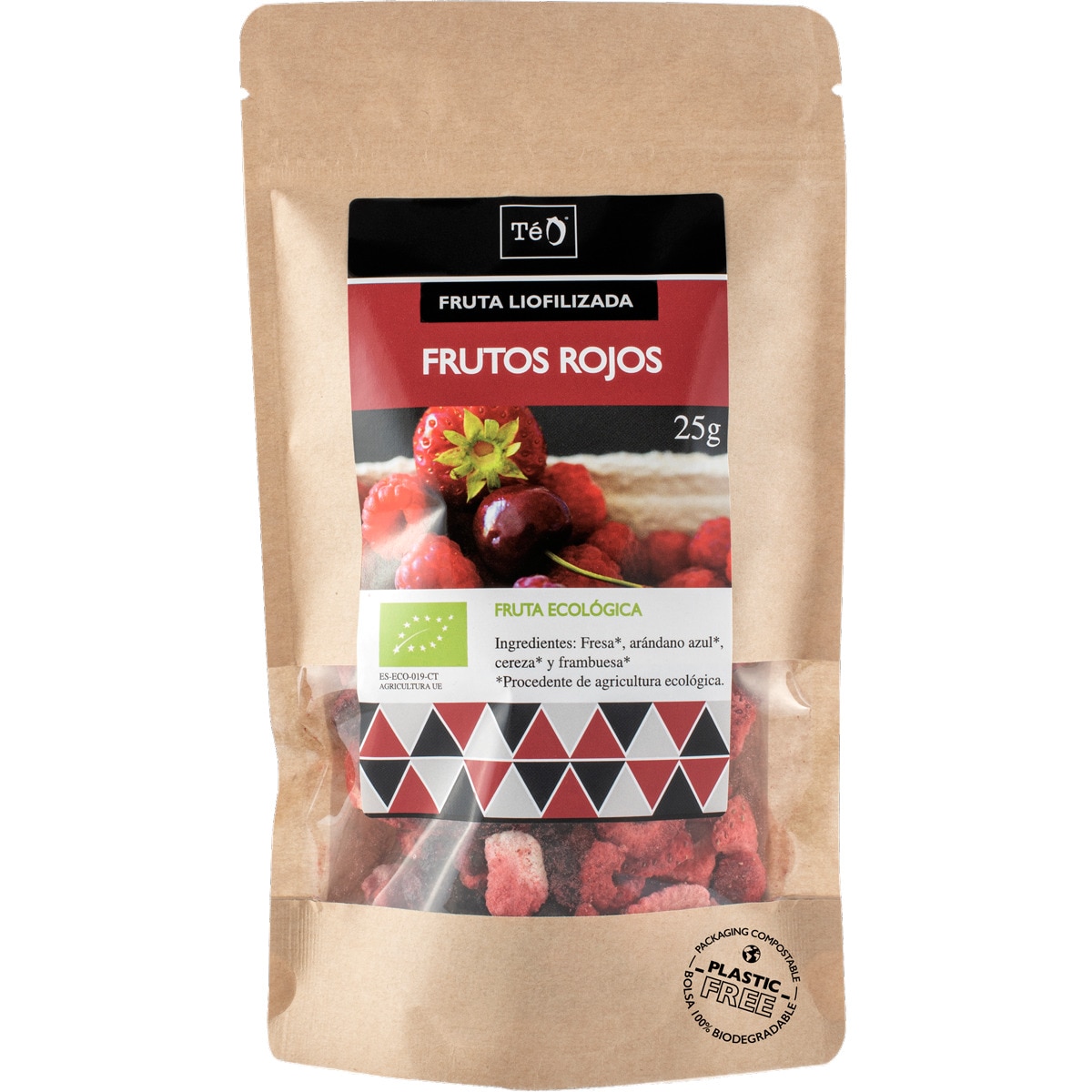 Frutos Vermelhos Desidratados Biológicos embalagem 25 g