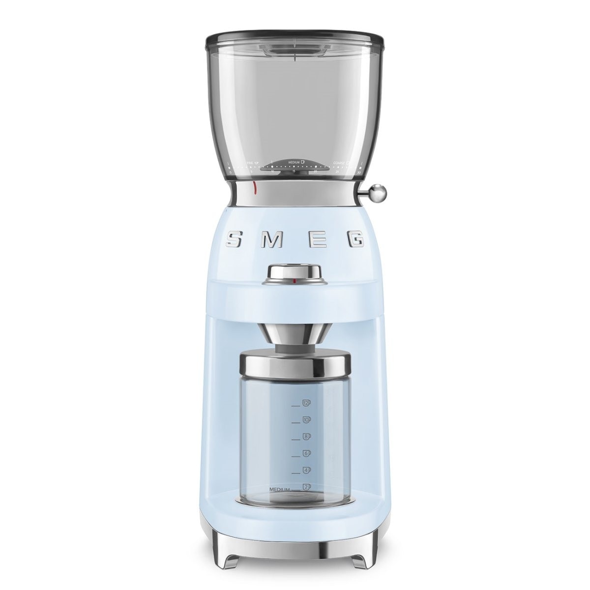 Moinho de Café Smeg Anni 50 CGF01PBEU de 150 W - Azul Céu Polido Azul Céu-1