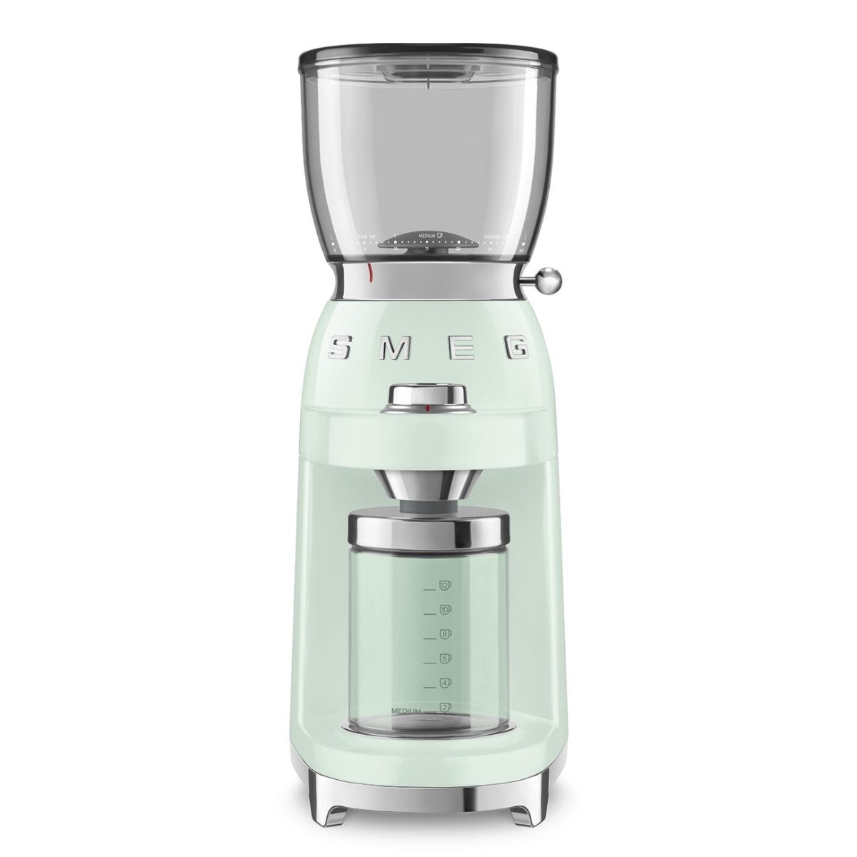 Moinho de Café Smeg Anni 50 CGF01PGEU de 150 W - Verde Água Polido Verde / Água-1