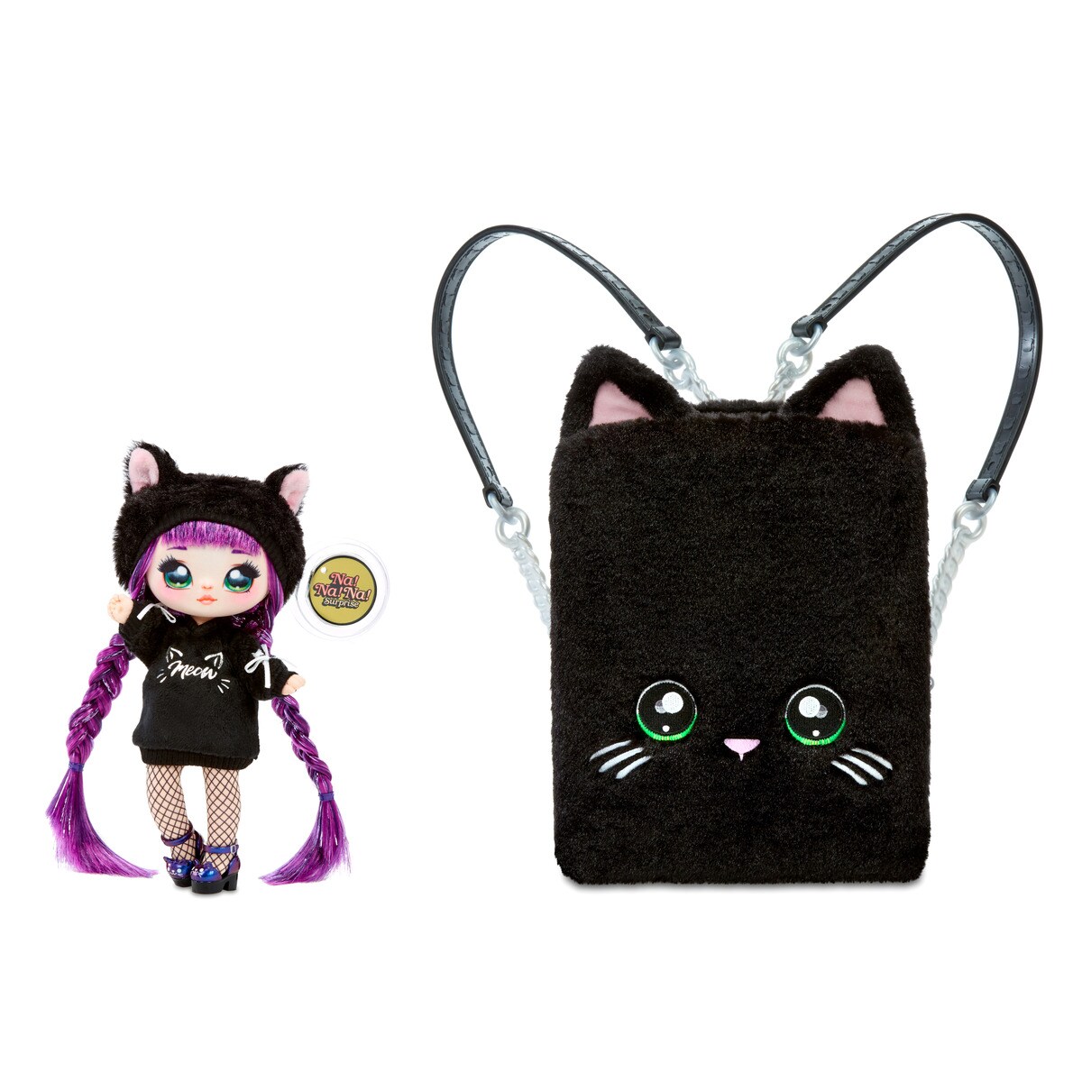 Na! Na! Na! Surprise 3-in-1 Backpack Bedroom Playset- Black Kitty MGA · Na!  Na! Na! · El Corte Inglés