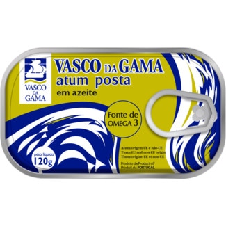 Atum em Azeite Posta lata 120 g - Vasco Da Gama