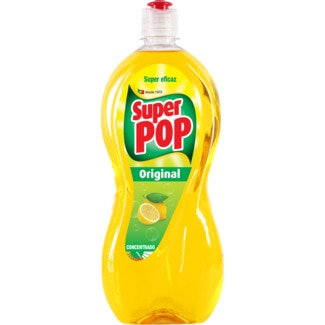 Detergente de Lavagem à Mão para Loiça Limão Concentrado embalagem 700 ml - Super Pop Original