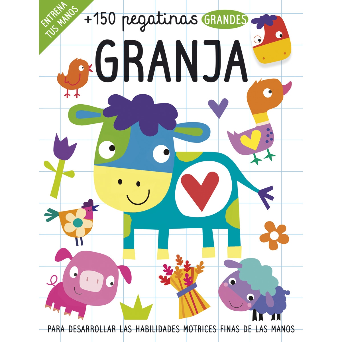 150 PEGATINAS: GRANJA (Capa mole) 1