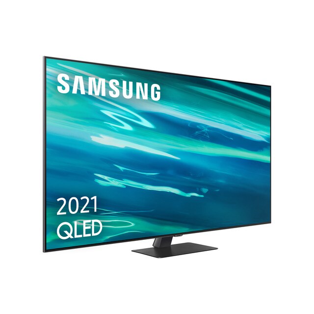 Televisor Samsung - TV QLED 163 Cm (65") QE65Q80A Con Procesador QLED 4K Con Inteligencia Artificial, Smart TV