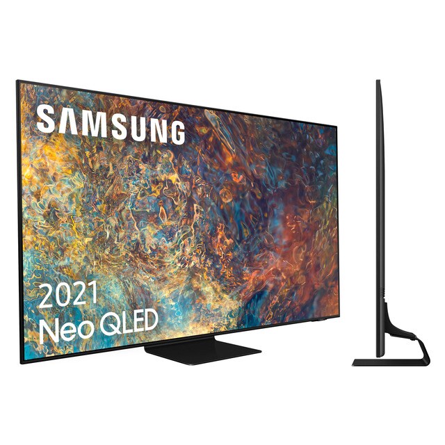 Televisor Samsung - TV QLED 163 Cm (65") QE65QN90A Procesador Neo QLED 4K, Inteligencia Artificial Y Smart TV