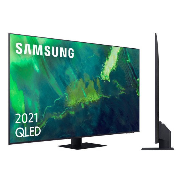 Televisor Samsung - TV QLED 189cm (75") QE75Q75A Con Procesador QLED 4K Con Inteligencia Artificial, Smart TV