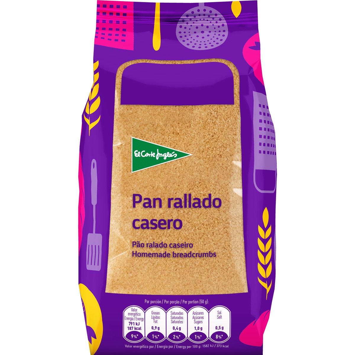pan rallado casero bolsa 500 g