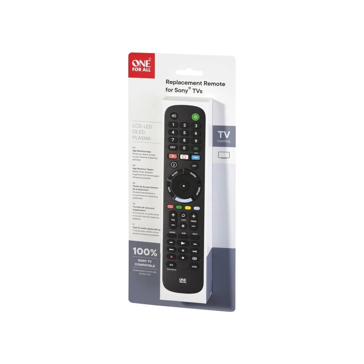 Comando Universal URC 1912 para SONY 2