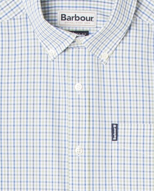 Camisa de hombre regular de cuadros verdes · Barbour · El Corte Inglés