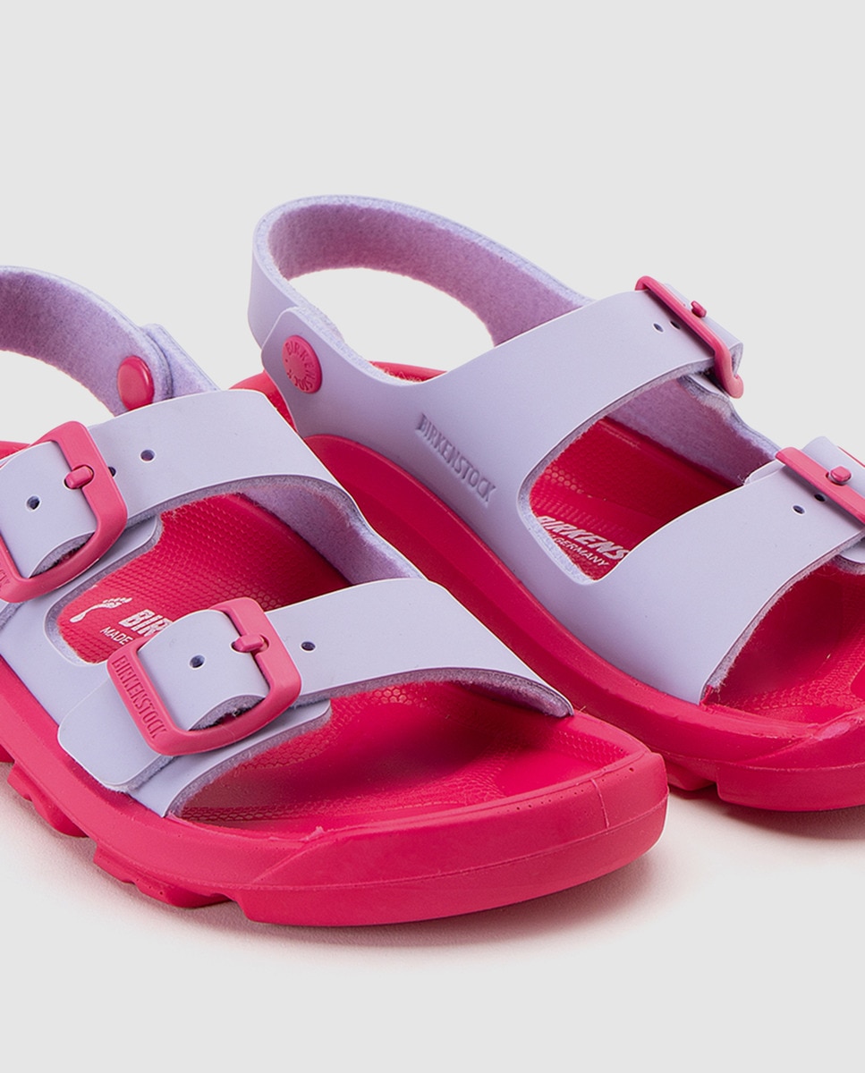 Sandalias de niña Birkenstock en rosa con doble hebilla · Birkenstock · El  Corte Inglés
