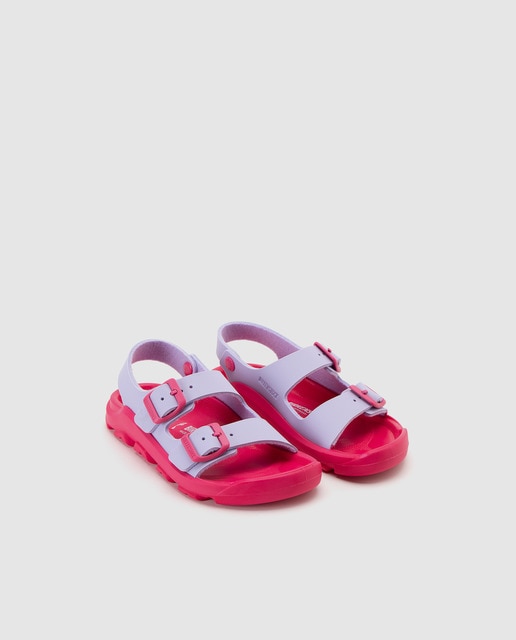 Sandalias de niña Birkenstock en rosa con doble hebilla · Birkenstock · El  Corte Inglés