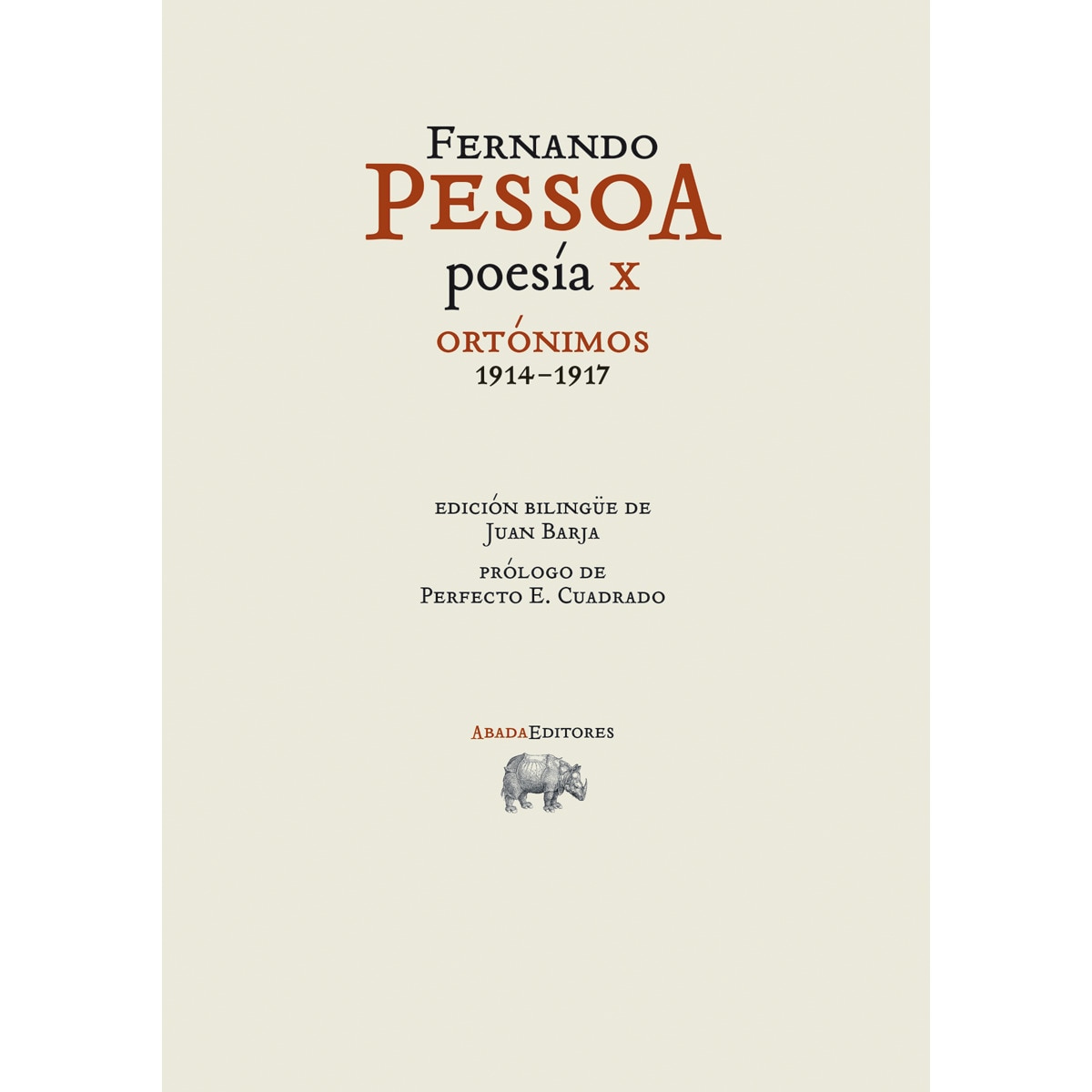 Poesía X. Ortónimos 1914-1917 (Capa mole) 1