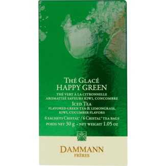 Chá Verde Frio Happy Green embalagem 30 g - Dammann Fréres