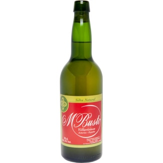 Sidra Natural garrafa 70 cl - Manuel Busto