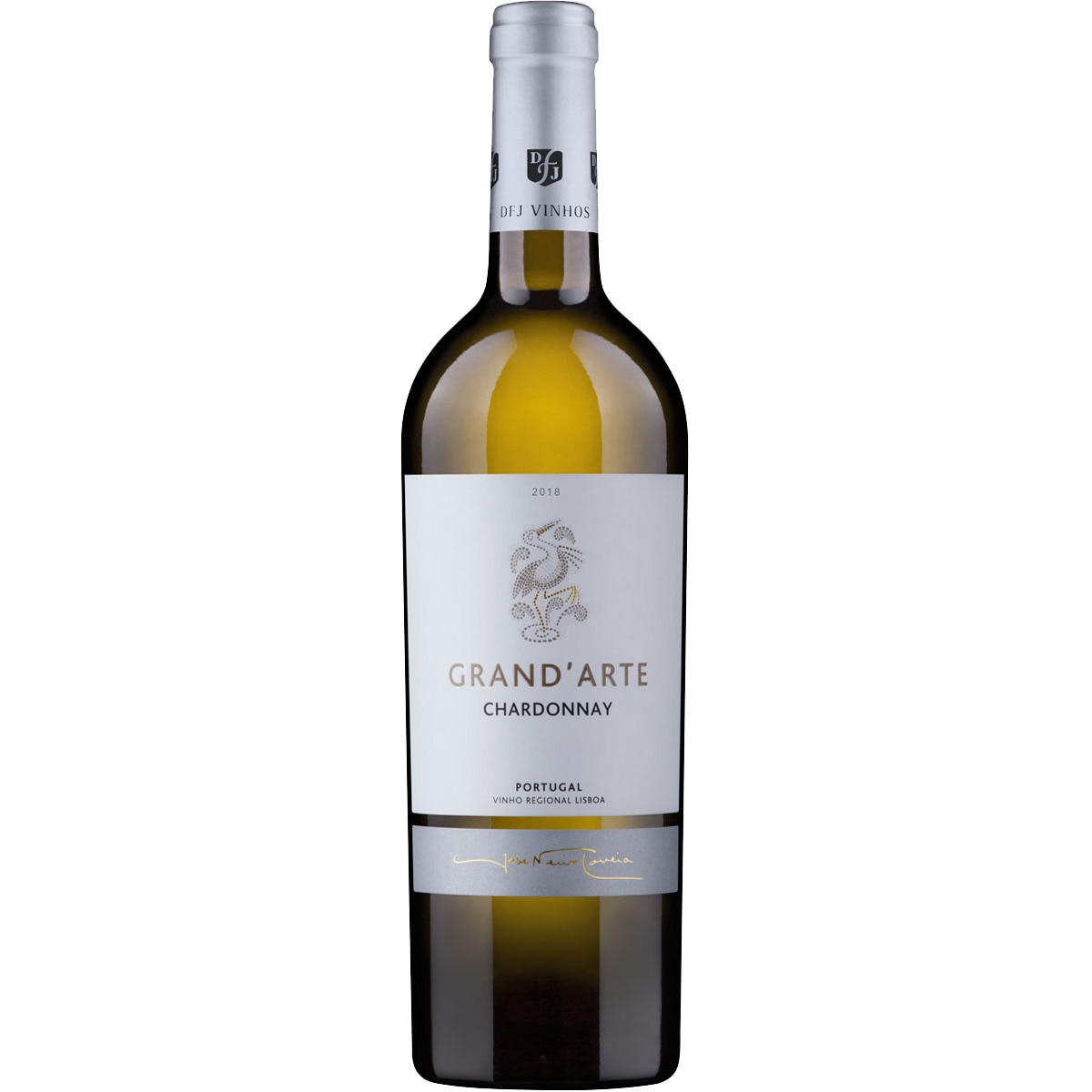 Vinho Branco Regional de Lisboa Chardonnay garrafa 75 cl