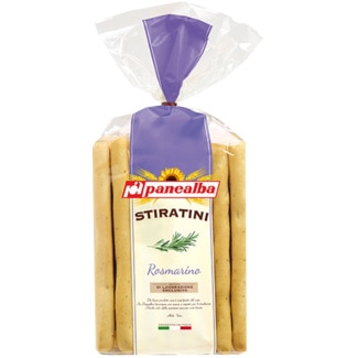 Gressinos Stiratini com Rosmaninho embalagem 250 g - Panealba