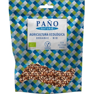 Quinoa Branca, Vermelha e Preta Biológica embalagem 500 g - Paño Nature