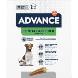 Dental Care Stick para Mini Cão 3-10 Kg embalagem 360 g - Advance