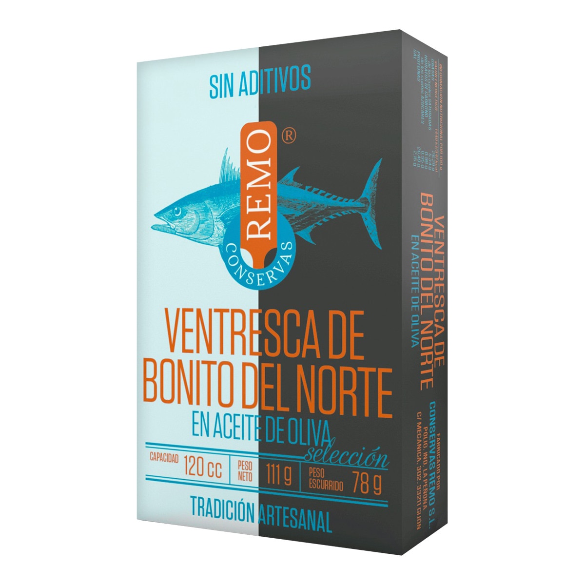 Ventrèche de thon à l'huile d'olive Remo