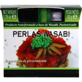 Pérolas de Wasabi frasco 50 g - Cataliment