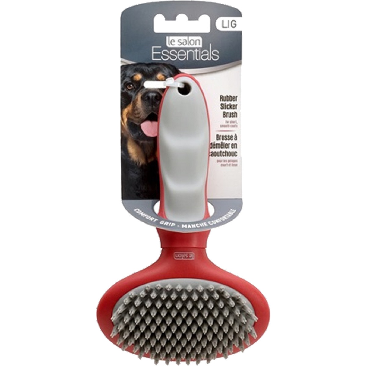 Cardadeira para Cão com Pêlo Liso e Curto embalagem 1 unidade