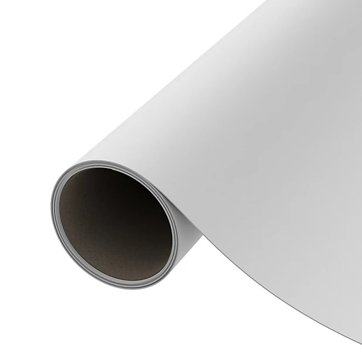 Papel autocolante liso branco 1