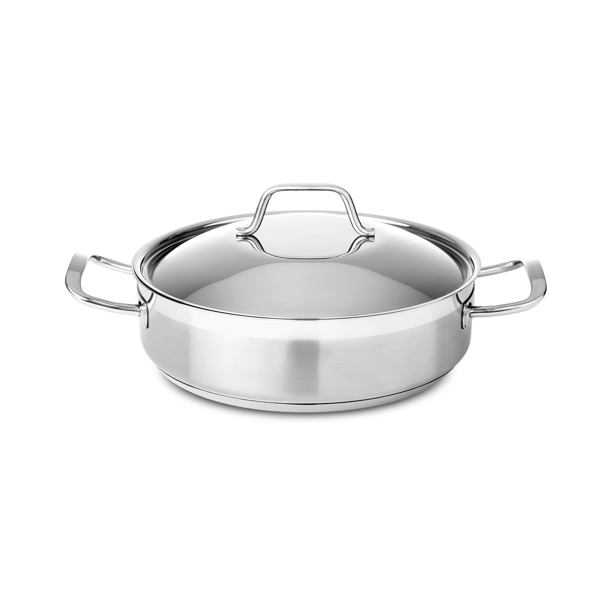 Caçarola Baixa com Tampa 24 cm Profissonal Tejo 2000 Silampos 1