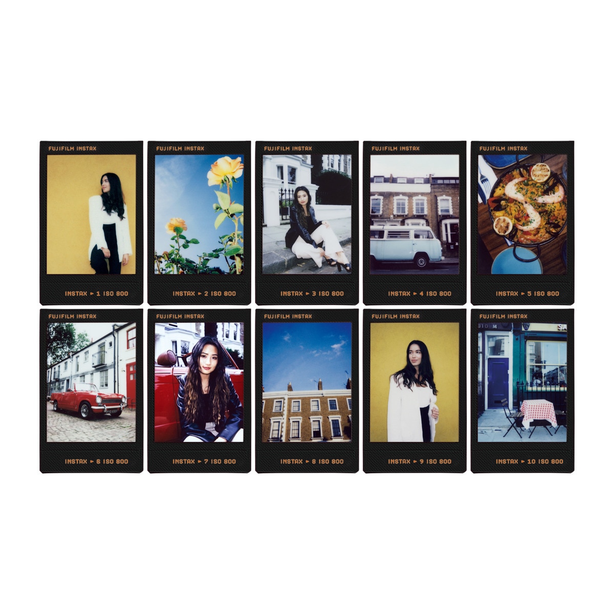 Película instantánea Fujifilm Contact Sheet Instax mini 4