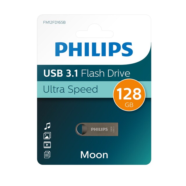 Imagen 0 de Pendrive Philips Moon Edition 128 GB USB 3.1