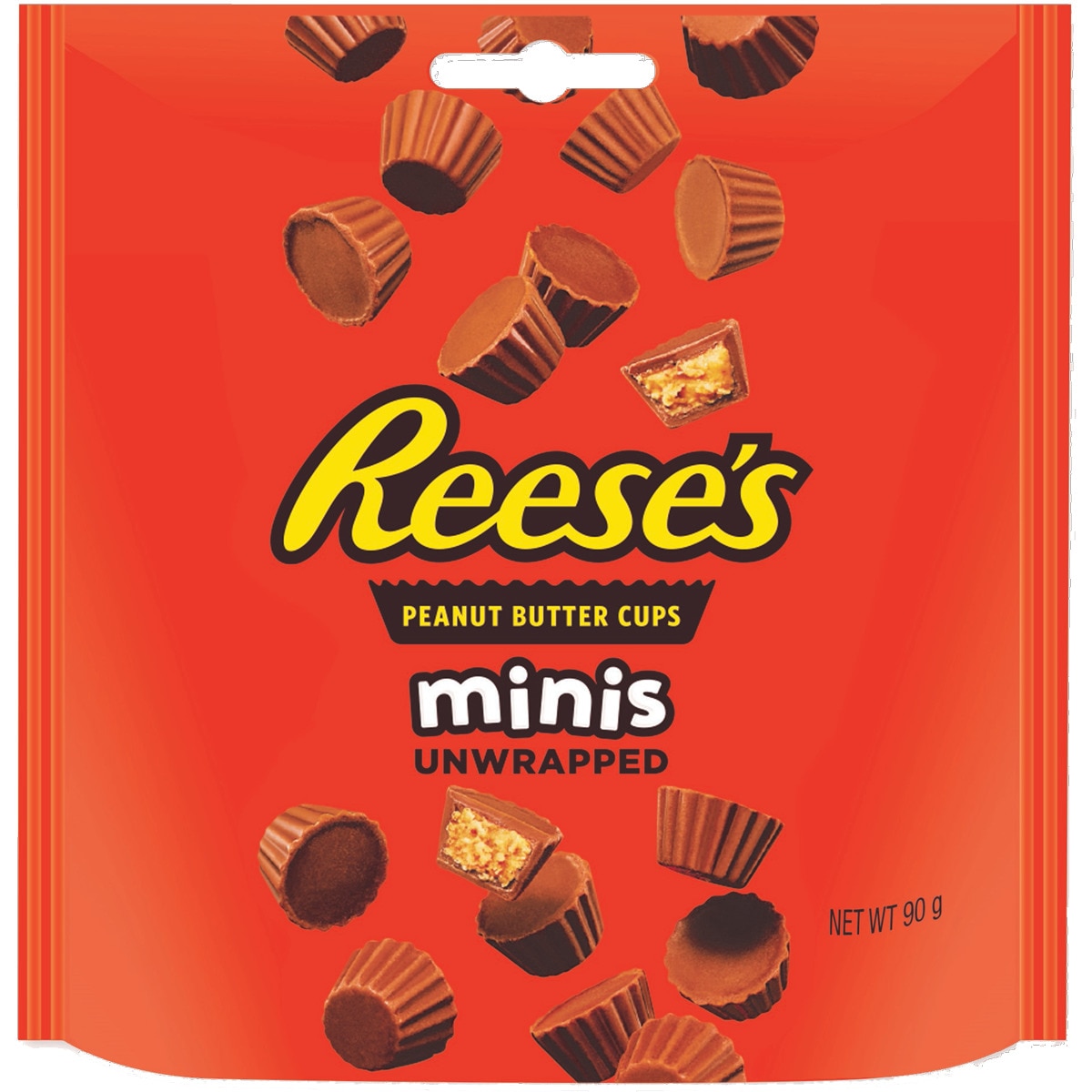 Chocolate de Leite com Manteiga de Amendoim Minis embalagem 90 g