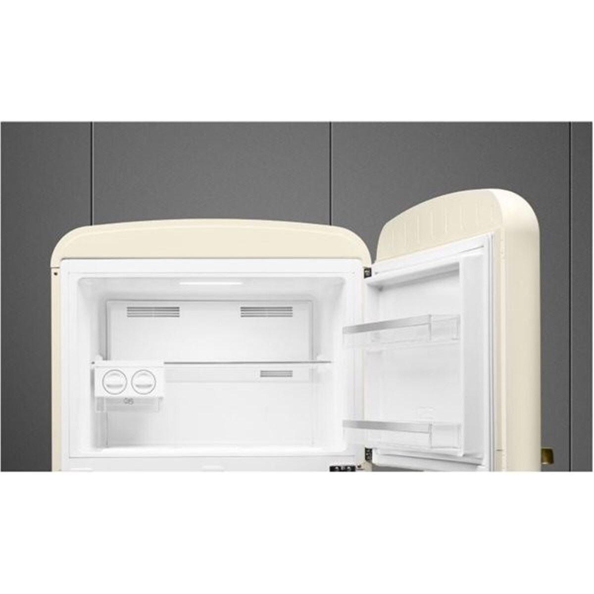 Frigorífico de 2 Portas Smeg Anni 50 FAB50RCRB5 Total No Frost com Dobradiças à Direita e de 192,1 cm - Creme Polido Creme-3