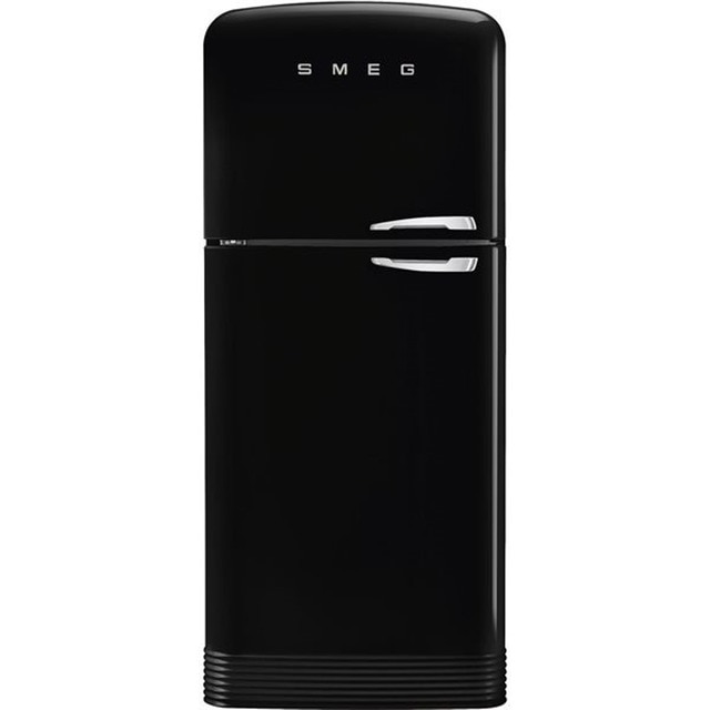 Imagem 0 de Frigorífico de 2 Portas Smeg Anni 50 FAB50LBL5 Total No Frost com Dobradiças à Esquerda e de 192,1 cm - Preto Polido