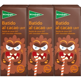 batido al cacao Sin Gluten pack 6 briks 200 ml - El Corte Ingles